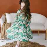 Vintage Greens Rubina Twirl Dress