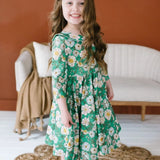 Vintage Greens Rubina Twirl Dress