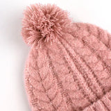 Cozy Sweater Knit Pom Beanie - Stella Lane Boutique