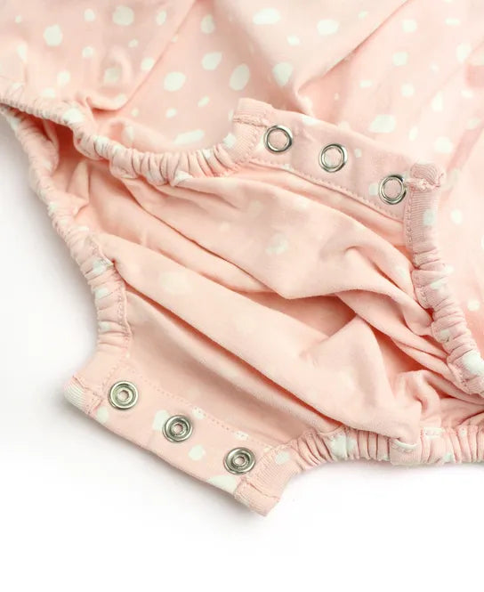 Knit Long Sleeve Flutter Bubble Romper - Stella Lane Boutique
