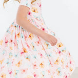 Butterfly Kisses Short Sleeve Twirl Dress - Stella Lane Boutique