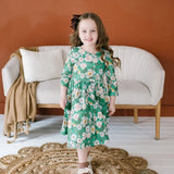 Vintage Greens Rubina Twirl Dress