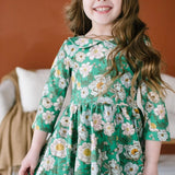 Vintage Greens Rubina Twirl Dress