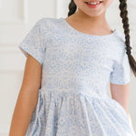 Blue Bunnies Pocket Twirl Dress - Stella Lane Boutique
