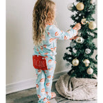 Vintage Santa Buttflap Pajamas - Stella Lane Boutique