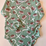 Football Long Sleeve Bamboo Bodysuit - Stella Lane Boutique