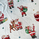 Santa Claus Is Coming To Town Organic Cotton Christmas Zippy - Stella Lane Boutique