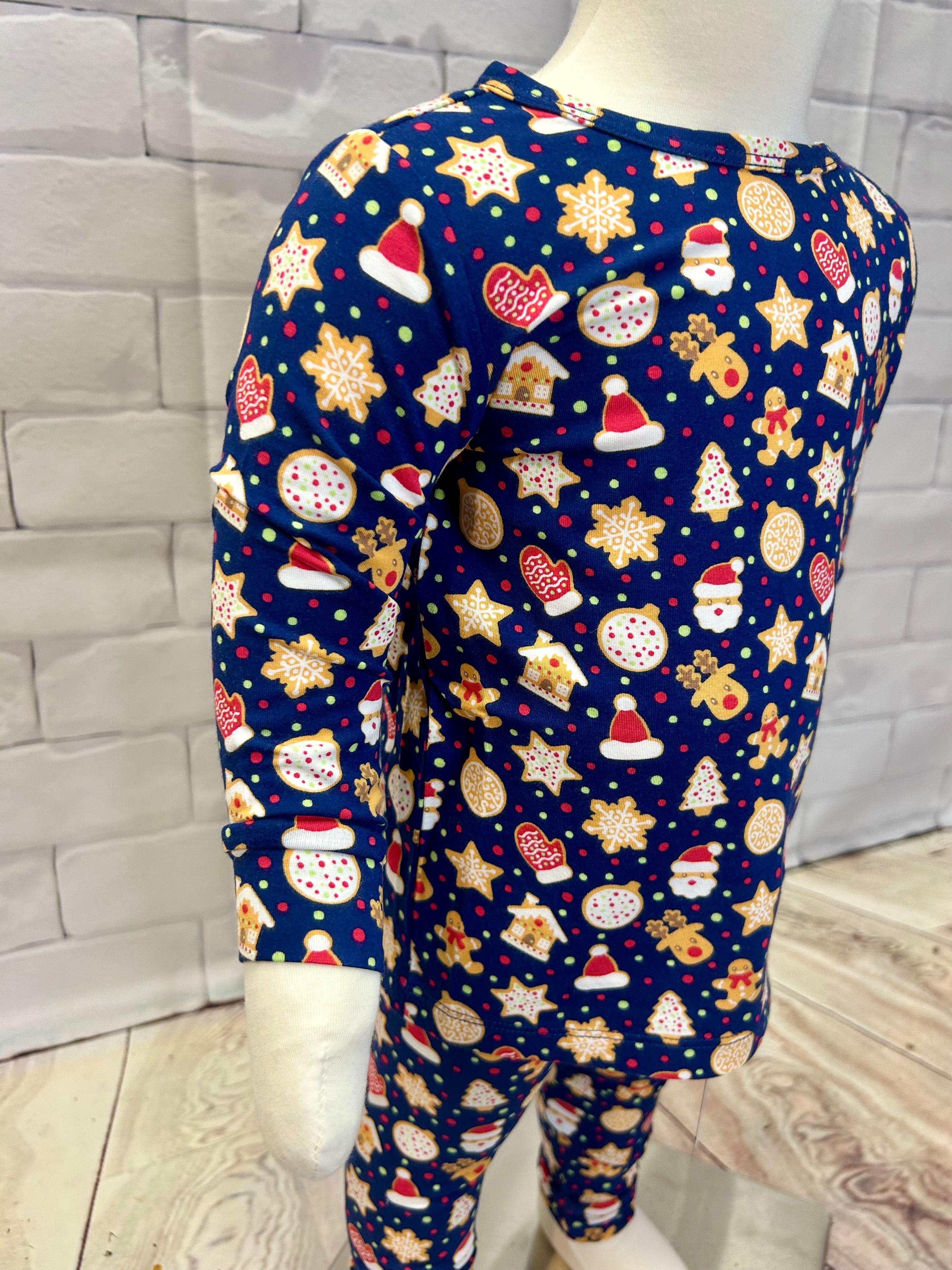 Kid's Cookie Cutouts Bamboo Pajamas - Stella Lane Boutique