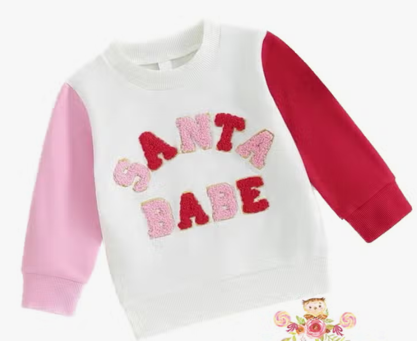 Santa Babe Sweatshirt - Stella Lane Boutique