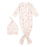 Perennial Comfort Knit Newborn Gown + Hat Gift Set - Stella Lane Boutique