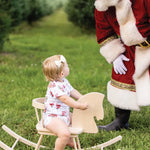 Santa Claus Is Coming To Town Organic Cotton Christmas Onesie - Stella Lane Boutique