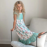 Nutcracker Ruffle Lounge Gown