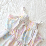 Laney Butterfly Smocked Bamboo Romper - Stella Lane Boutique