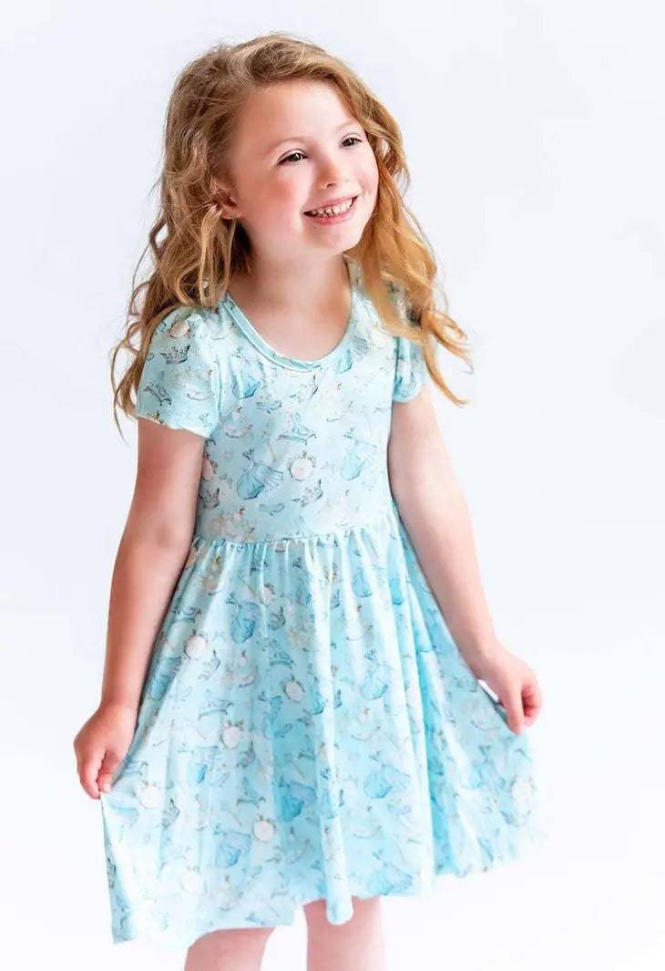 Fairytale Princess Girl's Hug Twirl Dress with Pockets - Stella Lane Boutique