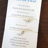 Mommy Or Daddy And Me Dinosaur Wish Bracelet - Stella Lane Boutique