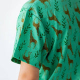 Giraffe Bamboo Pocket Tee - Stella Lane Boutique