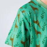 Giraffe Bamboo Pocket Tee - Stella Lane Boutique