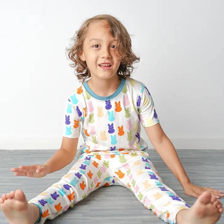 Peeps Easter Bunny Bamboo Toddler Pajamas - Stella Lane Boutique
