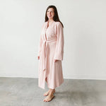 Rose Viscose from Bamboo Organic Cotton Women's Robe - Stella Lane Boutique