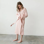Rose Viscose from Bamboo Organic Cotton Women's Robe - Stella Lane Boutique