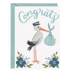 Stork Congrats Card - Stella Lane Boutique