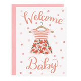 Welcome Baby Card (Blue or Pink) - Stella Lane Boutique