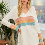 Over the Top Rainbow Shirt - Stella Lane Boutique