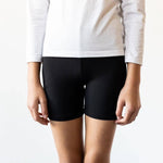 Black Twirl Shorts - Stella Lane Boutique