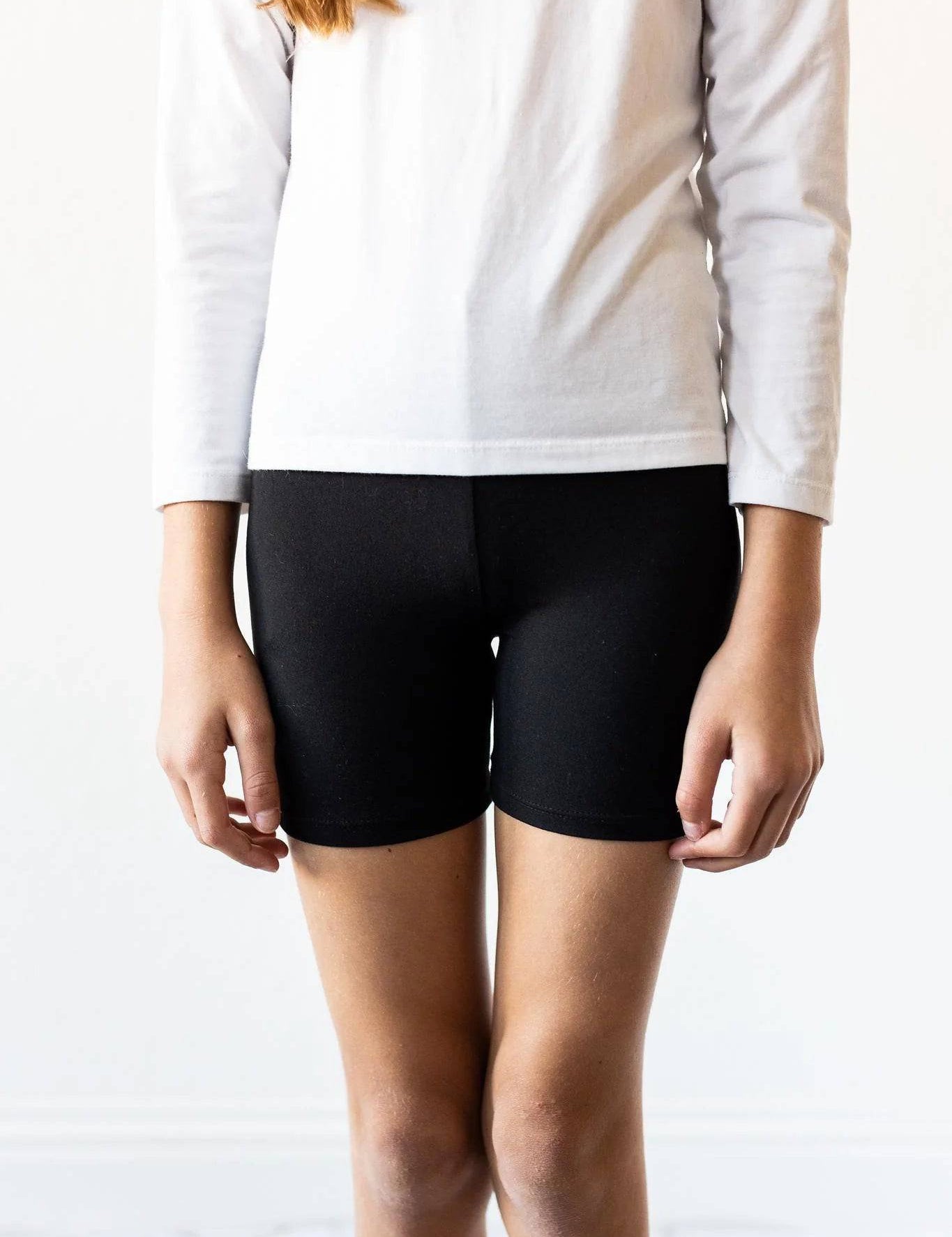 Black Twirl Shorts - Stella Lane Boutique