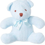 Cable Knit Bear Toy - Stella Lane Boutique