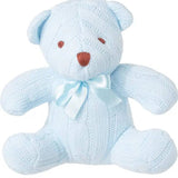 Cable Knit Bear Toy - Stella Lane Boutique