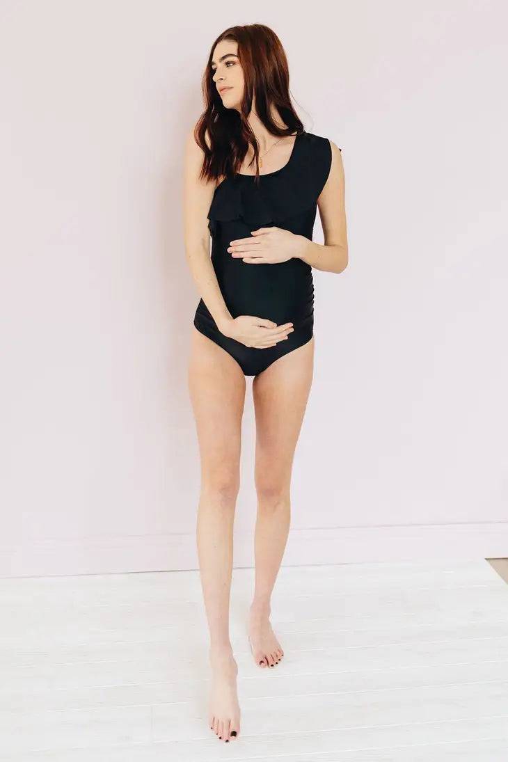 All My Love Maternity One Piece Swimsuit - Stella Lane Boutique