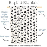 Butterfly Floral Big Kid Bamboo Blanket - Stella Lane Boutique